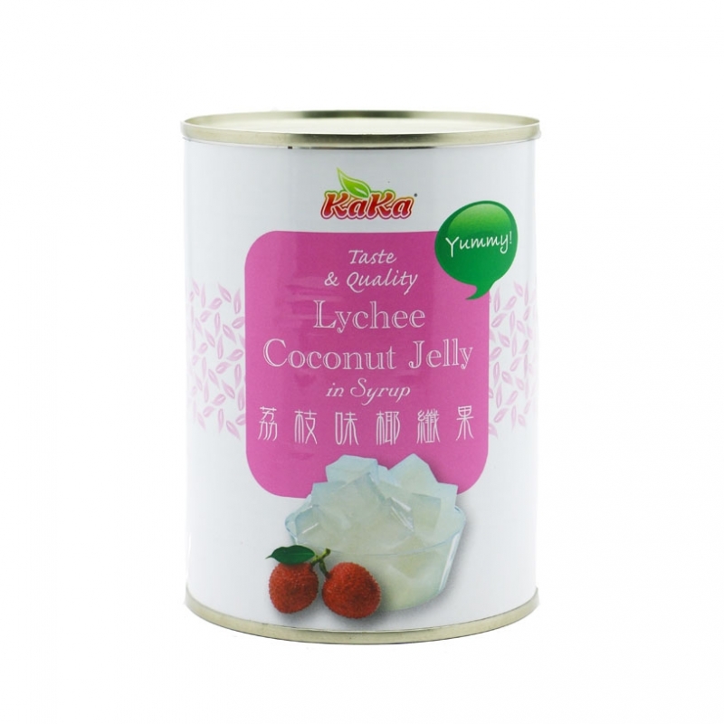 lychee coconut jelly