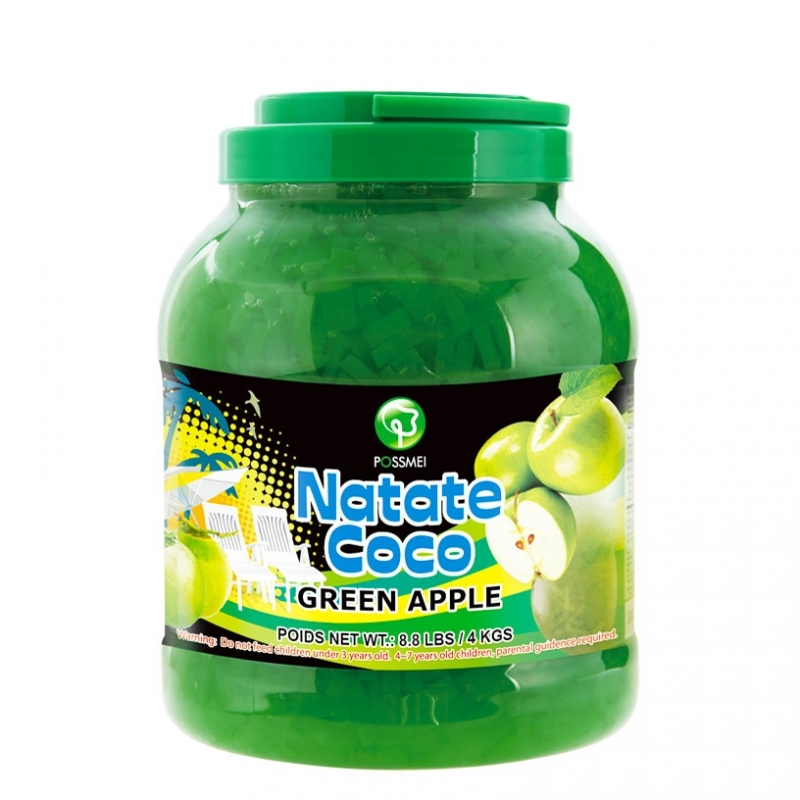 green apple nata de coco